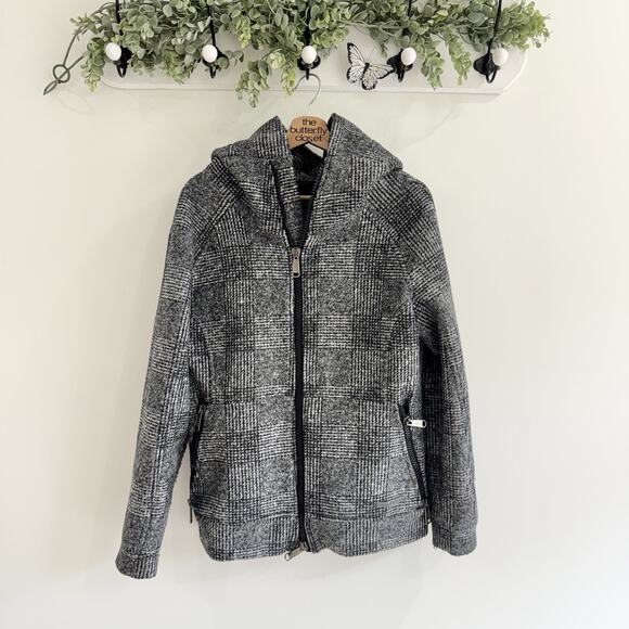 Alessandro Dell'Acqua Jackets & Blazers - alessandro dell’acqua Made Italy Virgin Wool Blend Full Zip Herringbone Jacket